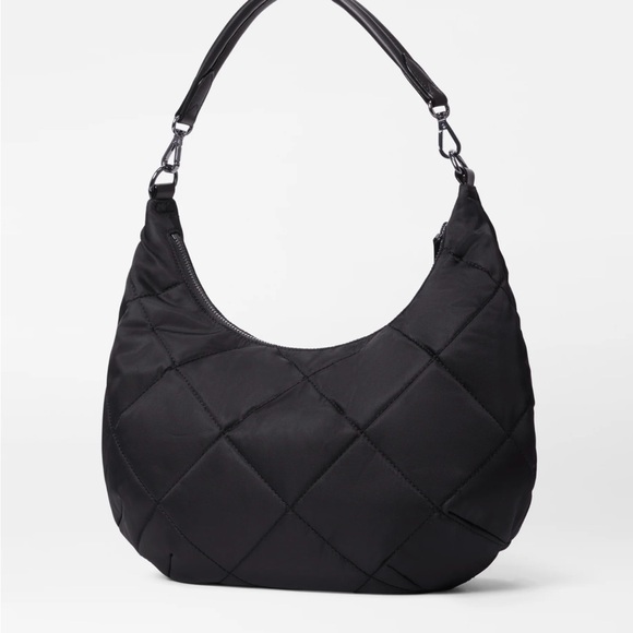 NWT MZ Wallace Black Quilted Hobo Bag - Picture 3 of 9